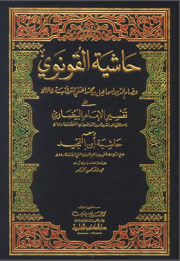 حاشية القونوي على تفسير البيضاوي ومعه حاشية ابن التمجيد - مجلد 16